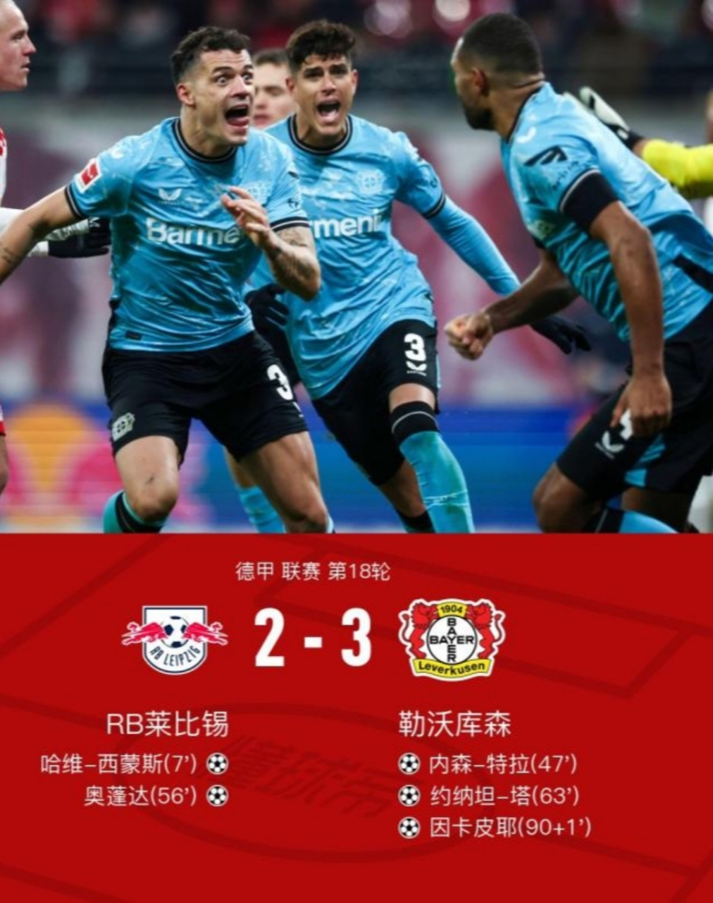 莱比锡红牛队在主场比赛中实现逆转(莱比锡红牛队在主场比赛中实现逆转吗)