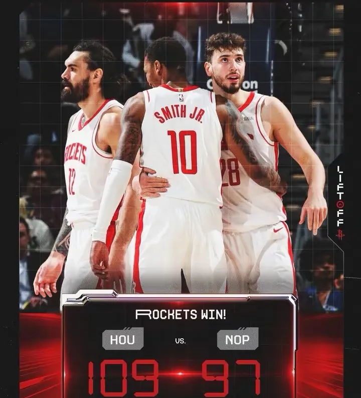 火箭队主场胜利,演绎激烈的篮球对抗(火箭队主场胜利,演绎激烈的篮球对抗赛) 火箭队主场胜利,演绎激烈的篮球对抗(火箭队主场胜利,演绎激烈的篮球对抗赛)